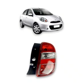 Lanterna Nissan March 2011 Até 2013 Lado Direito