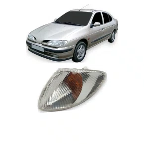 Lanterna Pisca Dianteira Megane Scenic 1996 a 2000 Cristal Esquerda FITAM