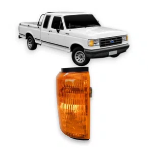 Lanterna Pisca Dianteiro Ford F1000 F4000 1989 a 1997 Ambar Direita Passageiro FITAM