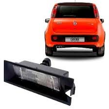 Lanterna Placa Uno Novo Vivace 2010 a 2015 Palio G4 2008 a 2011