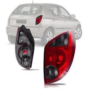 Lanterna Traseira Celta 2006 a 2015 Fumê Direita Caroneiro