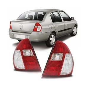 Lanterna Traseira Clio Sedan 2004 a 2010 Direita Caroneiro