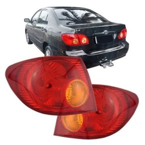 Lanterna Traseira Corolla 2003 a 2004 Canto Direita Caroneiro