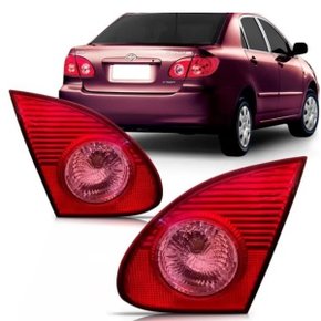 Lanterna Traseira Corolla 2005 a 2008 Re Rosada Tampa Direita Caroneiro