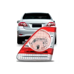 Lanterna Traseira Corolla 2012 a 2014 Re Rosada Tampa Esquerda Motorista