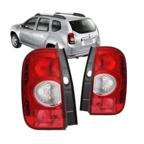 Lanterna Traseira Duster 2010 a 2015 Cristal Esquerda Motorista 