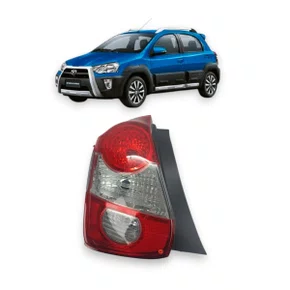 Lanterna Traseira Etios Hatch Cross e Platinum 2013 a 2020 Ré Cristal Esquerda - FITAM