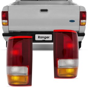 Lanterna Traseira Ford Ranger 1993 1994 1995 1996 1997 Tricolor Lado Direito Passageiro HT 