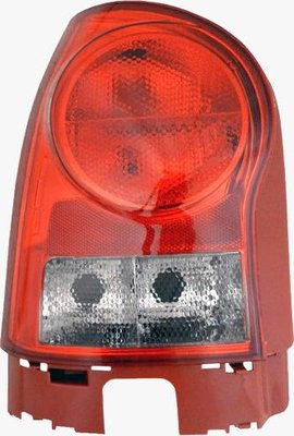 Lanterna Traseira Gol G4 2006 Até 2014 Carcaça Vermelha Ré Fume Esquerda