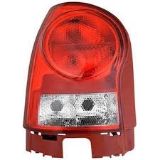 Lanterna Traseira Gol G4 2012 a 2016 Carcaca Vermelha Bicolor Fume Lado Esquerdo Motorista - ARTEB