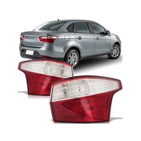 Lanterna Traseira Grand Siena 2012 a 2019 Canto Esquerda Motorista