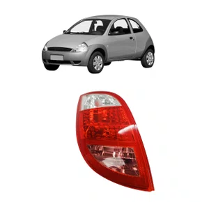 Lanterna Traseira Ka 2001 a 2007 Re Cristal Lado Esquerdo Motorista - FITAM