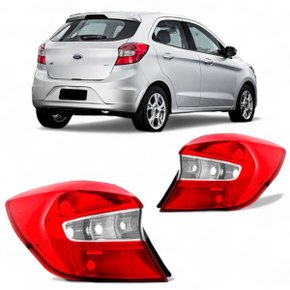 Lanterna Traseira Ka Hatch 2014 a 2018 Cristal Esquerdo Motorista