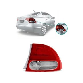 Lanterna Traseira New Civic 2007 a 2011 Canto Direita Caroneiro