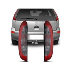 Lanterna Traseira Novo Corsa Hatch 2002 a 2012  Esquerda Motorista