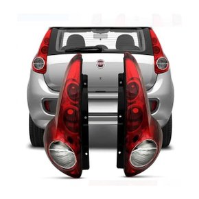 Lanterna Traseira Novo Palio Hatch 2012 a 2017 Cristal Esquerdo Motorista 