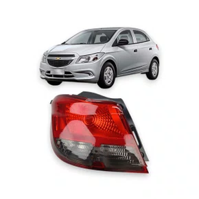 Lanterna Traseira Onix 2012 a 2016 e Joy 2017 a 2019 Bicolor Ré Fume Lado Esquerdo Motorista - FITAM