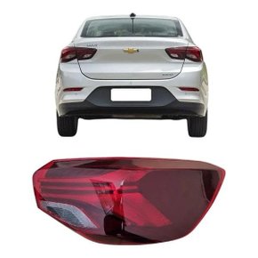 Lanterna Traseira Onix Sedan 2020 a 2025 Bicolor Canto Sem Led Direito Caroneiro