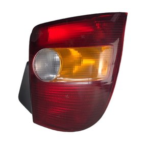 Lanterna Traseira Palio 1996 a 1999 Tricolor Direita Aba Preta COFRAN 