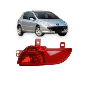 Lanterna Traseira Parachoque Peugeot 207 2008 a 2015 Hatch Com Neblina Direita FITAM