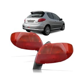 Lanterna Traseira Peugeot 206 1998 a 2004 Direita