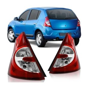 Lanterna Traseira Sandero 2008 a 2011 Direita Caroneiro