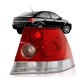 Lanterna Traseira Vectra Sedan 2006 a 2012 Bicolor Esquerda Motorista DEPO