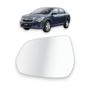 Lente C/ Base Refil Retrovisor Cobalt 2012 a 2015 Esquerdo