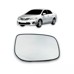 Lente C/ Base Refil Retrovisor Corolla 2009 a 2012 Direito