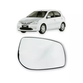 Lente C/ Base Refil Retrovisor Etios 2012 a 2013 Direito