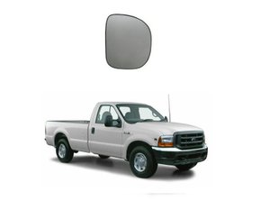 Lente C/ Base Refil Retrovisor F250 1998 a 2012 Direito Caroneiro METAGAL