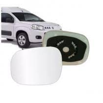 Lente C/ Base Refil Retrovisor Fiorino 2014 a 2020 Direito Caroneiro METAGAL