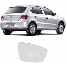 Lente C/ Base Refil Retrovisor Gol Voyage Saveiro G5 2008 a 2011 Direito Caroneiro METAGAL