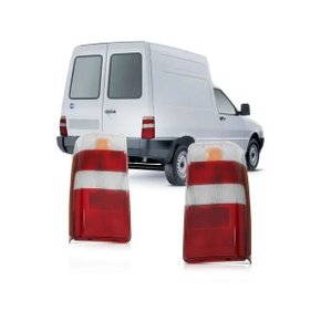 Lente Da Lanterna Traseira Fiorino 04 a 13 Esquerda