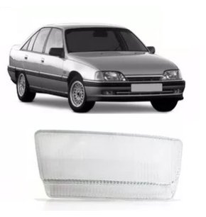 Lente Farol Auxiliar Milha Omega 1993 a 1998 Vidro Esquerda Motorista