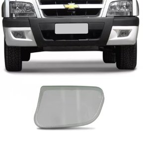 Lente Farol Auxiliar Milha S10 Blazer 01 A 11 Vidro Esquerda Motorista