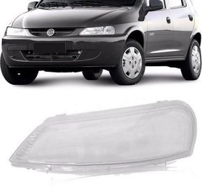 Lente Farol Celta 2000 Até 2006 Acrilico Esquerda Motorista