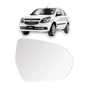 Lente Refil Retrovisor Agile Montana 2010 a 2019 Direito