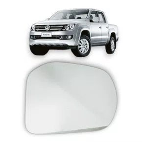 Lente Refil Retrovisor Amarok 2009 a 2018 Direito
