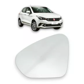 Lente Refil Retrovisor Argo Cronos 2017 a 2020 Esquerdo