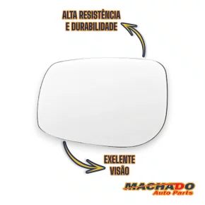 Lente Refil Retrovisor Corolla 2009 a 2013 Lado Esquerdo