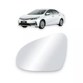 Lente Refil Retrovisor Corolla 2015 a 2019 Lado Esquerdo