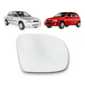 Lente Refil Retrovisor Corsa Classic Antigo Direito
