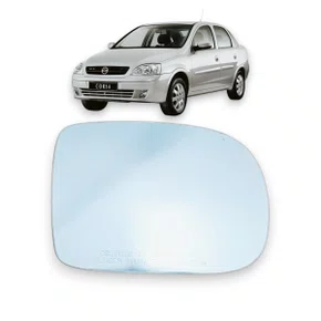 Lente Refil Retrovisor Corsa Montana 2002 a 2012 Direito