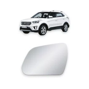 Lente Refil Retrovisor Creta 2016 a 2021 Lado Esquerdo