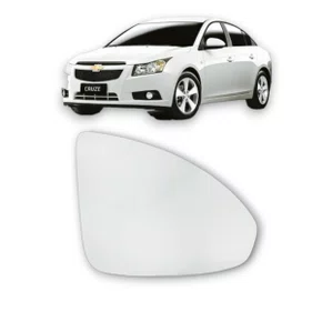 Lente Refil Retrovisor Cruze 2011 a 2016 Lado Direito