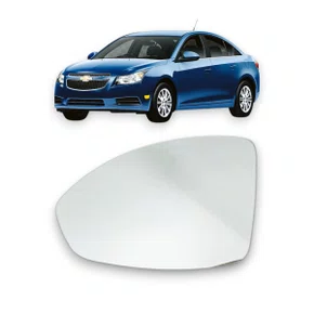 Lente Refil Retrovisor Cruze 2011 a 2016 Lado Esquerdo