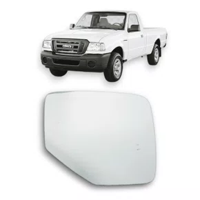 Lente Refil Retrovisor Ecosport Ranger 2003 a 2012 Direito