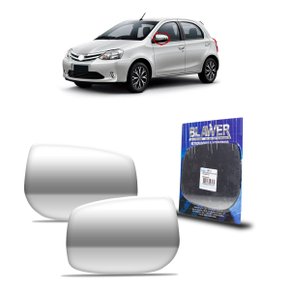 Lente Refil Retrovisor Etios 2012 a 2013 Esquerdo Motorista BLAWER
