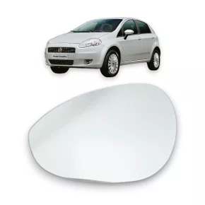 Lente Refil Retrovisor Fiat  Punto Linea Fiat 500 Direito
